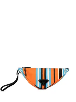 Prada Pre-Owned: Оранжевый клатч 