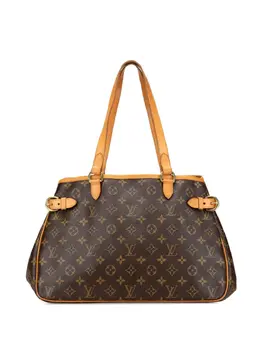 Louis Vuitton Pre-Owned: Коричневая сумка-шоппер 