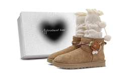 UGG: Коричневые ботинки  Classic Mini