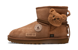 UGG: Синие ботинки  Classic Mini