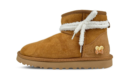 UGG: Ботинки  Classic Mini цвета хаки