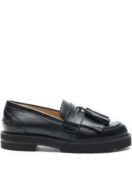 Stuart Weitzman: Чёрные лоферы 