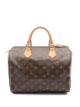 Louis Vuitton Pre-Owned: Коричневая сумка 