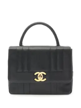 CHANEL Pre-Owned: Чёрная сумка 