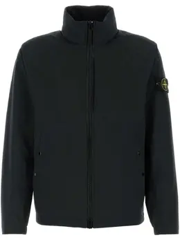 Stone Island: Чёрная куртка  Compass