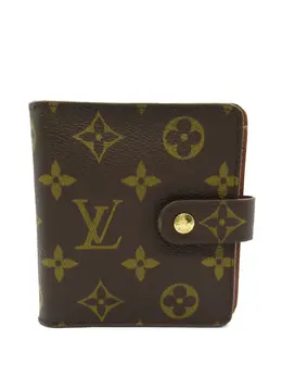 Louis Vuitton Pre-Owned: Коричневый кошелёк 