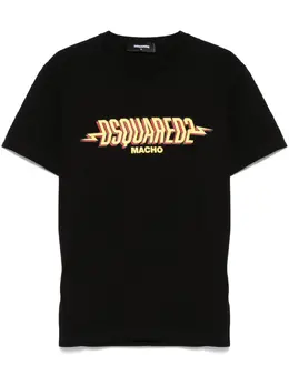 DSQUARED2: Чёрная футболка 