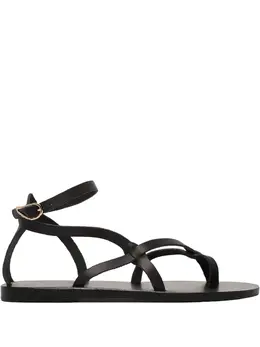 Ancient Greek Sandals: Чёрные сандалии 