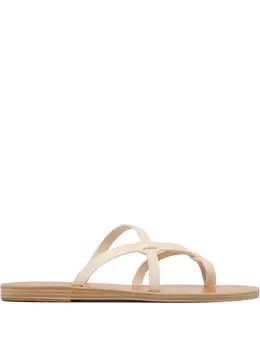 Ancient Greek Sandals: Белые сандалии 