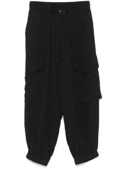 Y-3: Чёрные брюки 