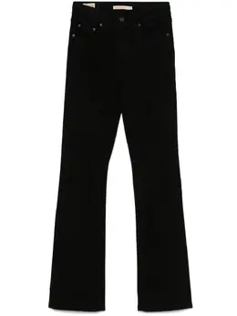 Levi's: Чёрные джинсы  725