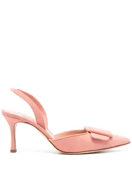 Manolo Blahnik: Розовые туфли 