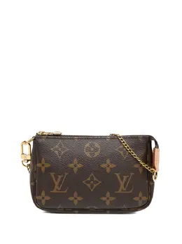 Louis Vuitton Pre-Owned: Коричневая сумка 