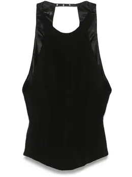 Mugler: Чёрный топ 