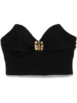 Elisabetta Franchi: Чёрный топ 