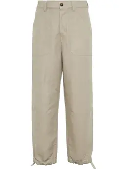 Brunello Cucinelli: Бежевые брюки 