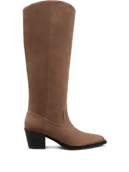 Stuart Weitzman: Коричневые ботинки 