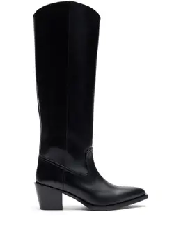 Stuart Weitzman: Чёрные ботинки 