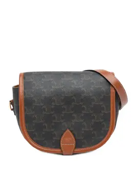 Céline Pre-Owned: Коричневая сумка через плечо 