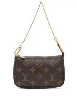 Louis Vuitton Pre-Owned: Коричневая сумка 