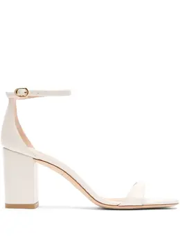 Stuart Weitzman: Белые сандалии  Nudist