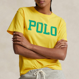 Polo Ralph Lauren: Жёлтая футболка 