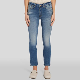 7 For All Mankind: Голубые джинсы  Roxanne