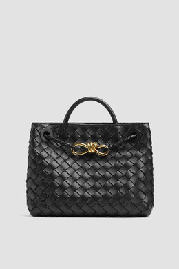 Bottega Veneta: Чёрная сумка 