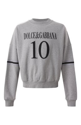 Dolce & Gabbana: Хлопковый свитшот 