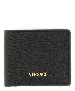 Versace: Чёрный кошелёк 