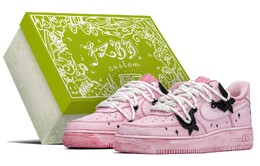 Nike: Розовые кроссовки  Air Force 1