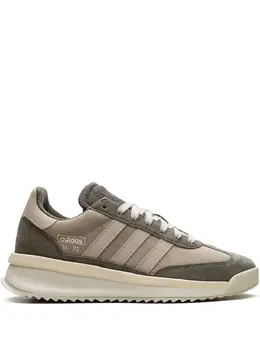 adidas: Зелёные кроссовки  SL-72