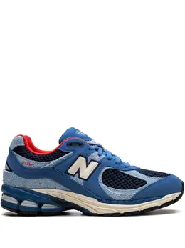 New Balance: Голубые кроссовки  2002R