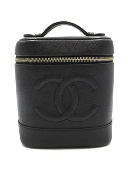 CHANEL Pre-Owned: Чёрная сумка 