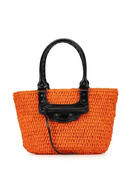 Balenciaga Pre-Owned: Оранжевая сумка-шоппер 