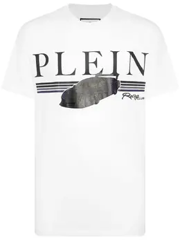 Philipp Plein: Белая футболка 
