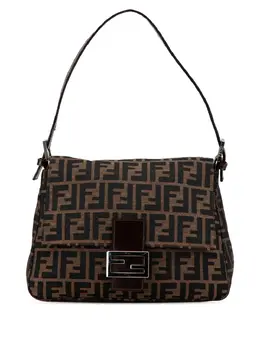 Fendi Pre-Owned: Коричневая сумка 