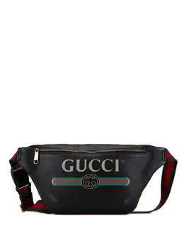 Gucci Pre-Owned: Чёрная сумка 