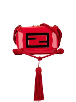 Fendi Pre-Owned: Красная сумка через плечо 