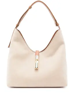 Furla: Бежевая сумка 