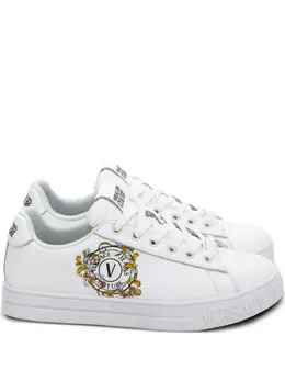 Versace Jeans Couture: Белые кроссовки 