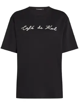 Karl Lagerfeld: Футболка оверсайз 