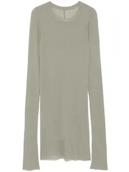 Rick Owens: Зелёная футболка  LS