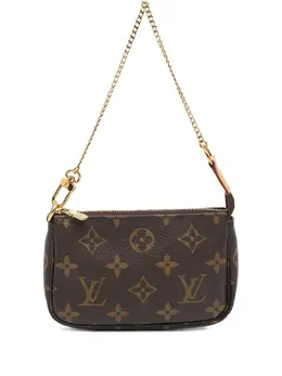 Louis Vuitton Pre-Owned: Коричневая сумка 