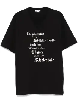 Alexander McQueen: Футболка с принтом 