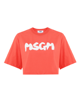 MSGM: Оранжевая футболка 