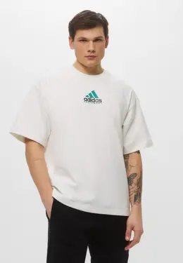 adidas Originals: Белая футболка 