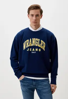 Wrangler: Синий свитшот 