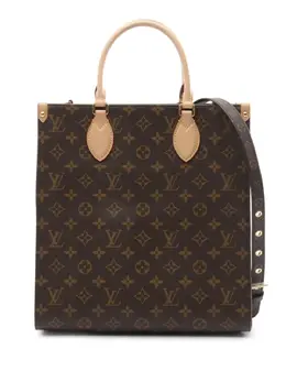 Louis Vuitton Pre-Owned: Коричневая сумка-шоппер 
