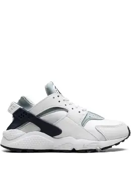 Nike: Зелёные кроссовки  Air Huarache